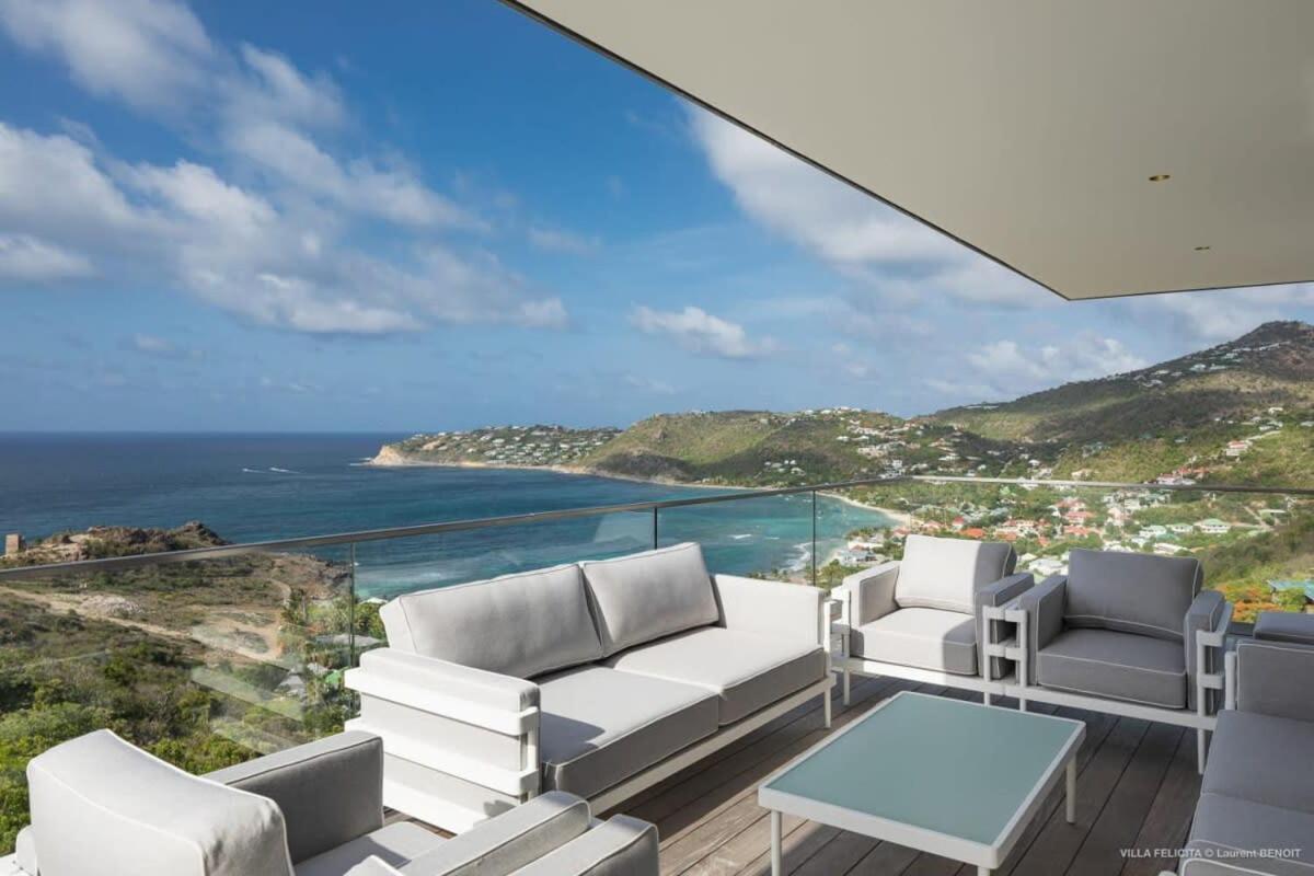 On A Hill Side Villa With Superb Amenities St. Barthelemy Buitenkant foto