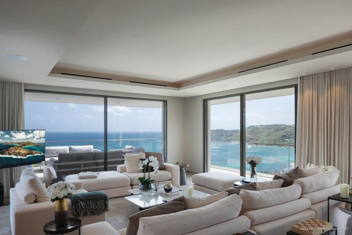 On A Hill Side Villa With Superb Amenities St. Barthelemy Buitenkant foto